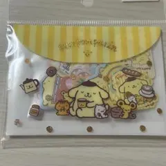 ポムポムプリン シール&ケースセット　40枚入り サンリオ