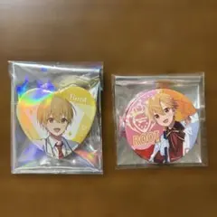 すとぷり　るぅとくん　缶バッチ 2点セット