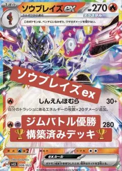 メガルカリオex ノココッチ型 ジムバトル優勝構築済デッキ