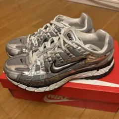 Nike P-6000 メタリックシルバー