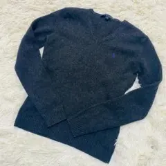 【美品】上質ウール ラルフローレン RALPH LAUREN Vネックニット