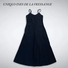 Z10-055 UNIQLO INES キャミワンピース M レイヤード