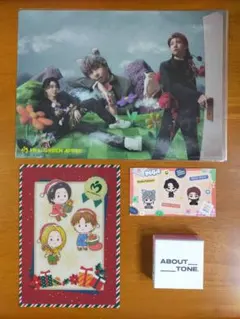 ミセスグリーンアップル一番くじH賞/ビジュアルシート/ABOUTTONEパウダー