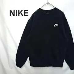 【美品】NIKE　ワンポイントロゴ　刺繍ロゴ　ナイキ