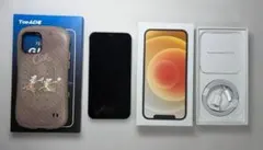 iPhone12本体 128GB White 付属品/おまけ付き 最大容量75%