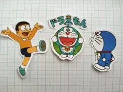 d-07 ドラえもん　防水ステッカー　シール　3枚セット