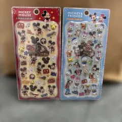 （正規品）ミッキー、ミッキーアンドフレンズ プチドロップステッカー