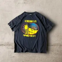 USA製90s Gravity GraphicsハンティングTシャツシングルXL
