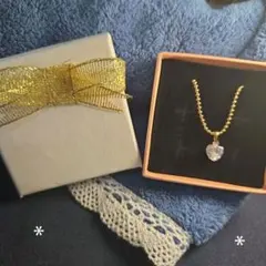 ★ギフトBOX★プチハートネックレス