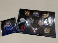 ポケモンレジェンズZA 特典 アクリルコースター ステッカー メガサーナイト