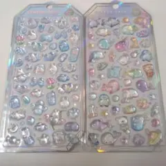 ボンボンドロップシール　シャーベット　フローズンみずいろボンボンうさぎ