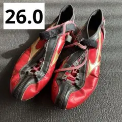 Mizuno スパイクシューズ レッド/ブラック