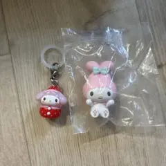 サンリオ　いちごめじるしアクセサリー　なりきりうさぎ　マイメロディ