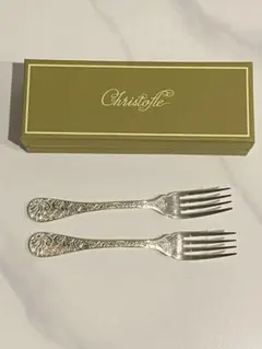 クリストフル　ジャルダンエデン　テーブルフォーク　2本 Amazon.co.jp: クリストフル ジャルダンエデン 2本セット