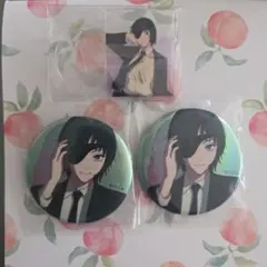 チェンソーマン　姫野　缶バッジ&ミニアクスタ