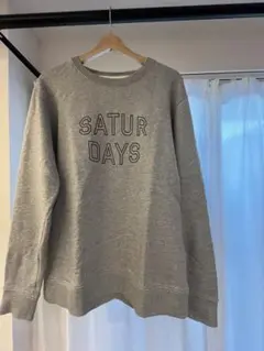 SATURDAYS NEW YORK CITY グレー スウェット