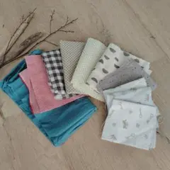 【現品限り】はぎれセット ／10種類セット／おまとめ ／生地／布　はぎれ