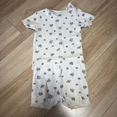 セットアップ　花柄　6-9m 74センチ