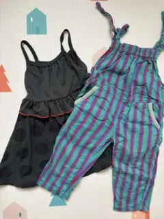 ワンピースとサロペットのセット　マーキーズ　90センチ