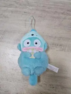 水色キャラクターぬいぐるみ ハンギョドン