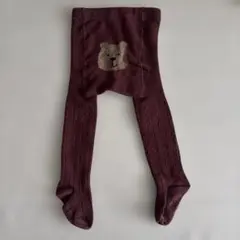 babyGap ベビータイツ 2-3yrs ボルドー