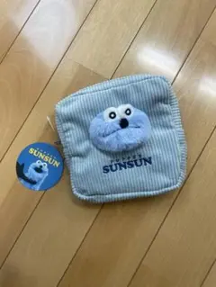 パペットスンスン ぬいぐるみ付きポーチ 今だけスマロイドランダムで1枚プレゼント