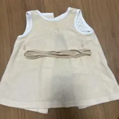 ベージュ ノースリーブ ワンピース セリーヌのサムネイル