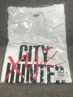劇場版 シティーハンター Tシャツ ホワイト フリーサイズ CITYHUNTER
