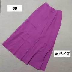 GU　リネンロングフレアスカート　　　Mサイズのサムネイル
