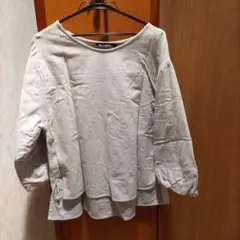 Hearts & Market グレー 五分袖 トップス L