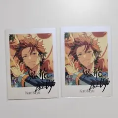 紅月　鬼龍紅郎　ぱしゃっつ　2枚set