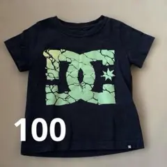 DC 子供　ロゴTシャツ　黒　100 半袖　ブラックのサムネイル