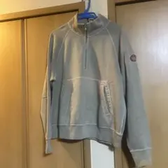 ハーフジップ ニット