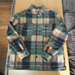 ネルシャツ ブルゾン