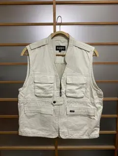 Zippo ホワイト ベスト 4ポケット