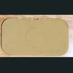 【Deff】ディーフ ワイヤレス充電トレー（キャメルブラウン）