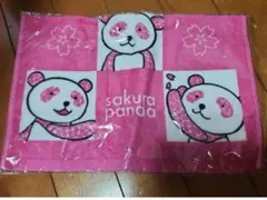 さくらパンダ ハンドタオル 新品未開封