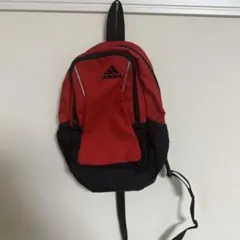 adidas 赤黒 キッズ用 ワンショルダーバッグ