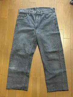 Levi's 505ブラックデニムパンツ 先染め　usa製W31 L30