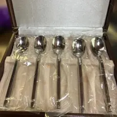 希少 徳力本店 STERLING SILVER 銀製 スプーン 6本 木箱入り 希少 徳力本店 STERLING SILVER 銀製 スプーン 6本 木箱入り - メルカリ