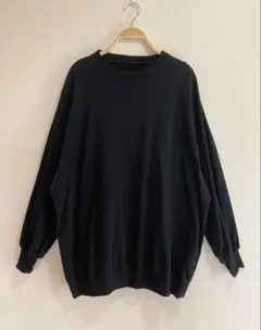 ヴィンテージジャージークルーネックパフプルオーバー