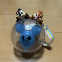 ディズニー ミニスナックケース ミッキーバルーン ブルー チップ デール