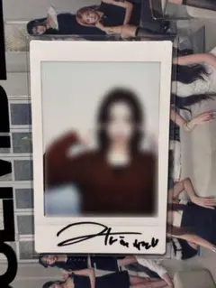 tripleS シオン 対面 サイン会　ポラロイド tripleS シオン 対面 サイン会 ポラロイド tripleS シオン 対面