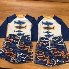 baby GAP サメ柄 ラッシュガード 水着 セット 18-24ヶ月