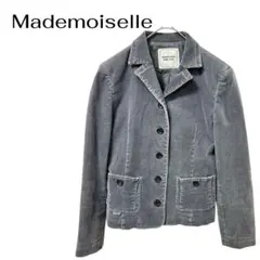 Mademoiselle長袖ジャケット コーデュロイ　羽織　薄手アウター