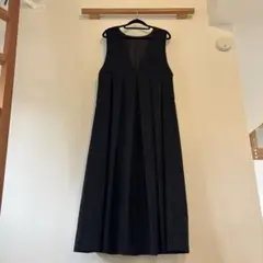 【coca】ロングブラックワンピース