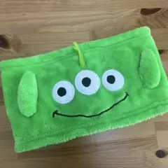 ネックウォーマー　リトルグリーンメン　バースデイ　緑　子供　キッズ