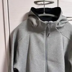 アンダーアーマー フルジップ フーディージャケットグレー MD