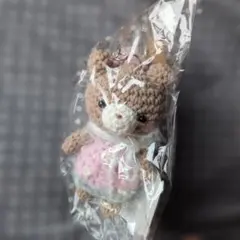 あみぐるみくま　キーホルダー