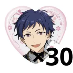 あんスタ 伏見弓弦　スタフォニ　ハート缶バッジ　Superbloom A